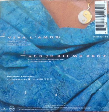 Imca Marina – Viva l'Amor (7"si NL 1992) nm/nm - Image 2