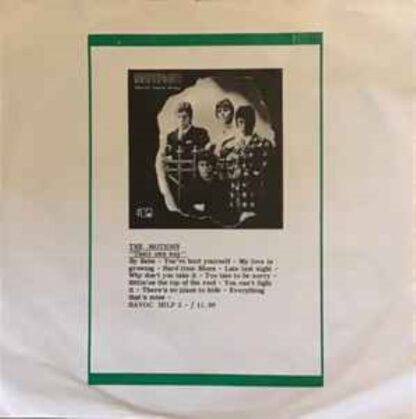 The Motions ‎– Every Step I Take (7"si NL 1966) nm/g+ - Image 2