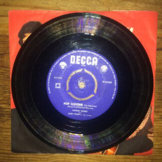 Caterina Valente – Mijn Souvenir / Kom Laat Ons Dansen (7"si NL 1959) g+