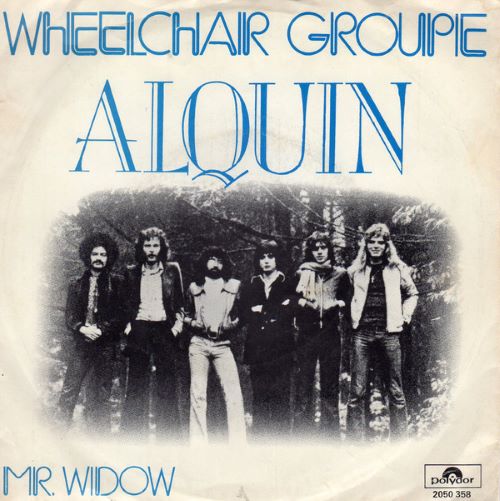 Alquin – Wheelchair Groupie (7"si NL 1975) vg+++/vg+