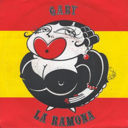 Gaby ‎– La Ramona (7"si Belgium 1989) nm/vg+