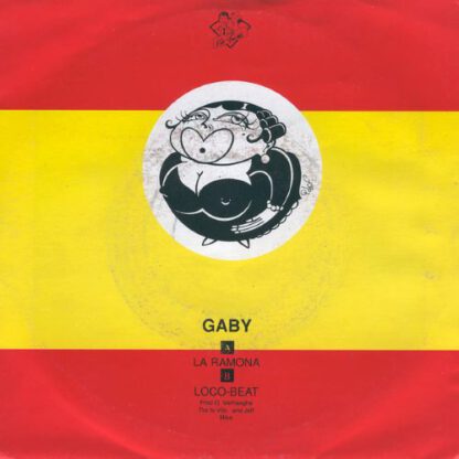 Gaby ‎– La Ramona (7"si Belgium 1989) nm/vg+ - Image 2