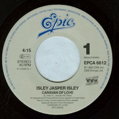 Isley Jasper Isley – Caravan of Love (7"si NL 1985) vg++/vg+ - Image 3