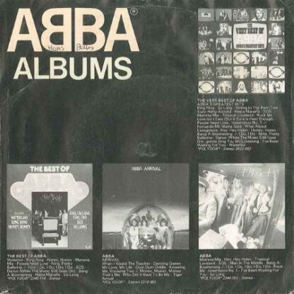 ABBA ‎– Knowing Me, Knowing You (7"si NL 1977) vg++/vg - Image 2