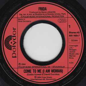 ABBA's Frida – Come To Me (I Am Woman) 7"si Germany 1984 nm/nm - Image 3