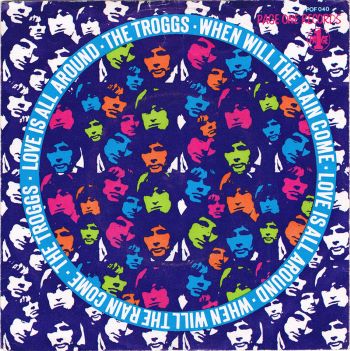 The Troggs – Love Is All Around (7"si NL 1967) vg+/vg+