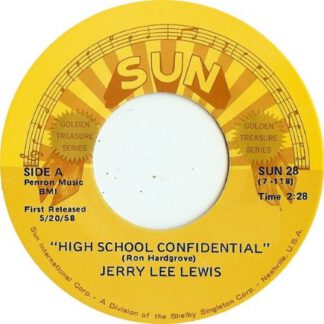 Jerry Lee Lewis ‎– High School Confidential (7"si US 1979) SUN-records' Golden Treasure Series vg++