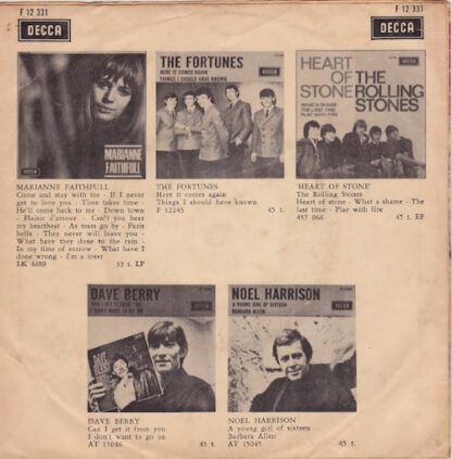 The Rolling Stones ‎– 19th Nervous Breakdown / As Tears Go By (7"si NL 1966) vg+++/vg++ - Image 2