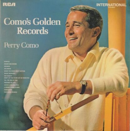 Perry Como – Como's Golden Records (LP Canada/UK 1971 re-release of 1958 original) vg++/vg++