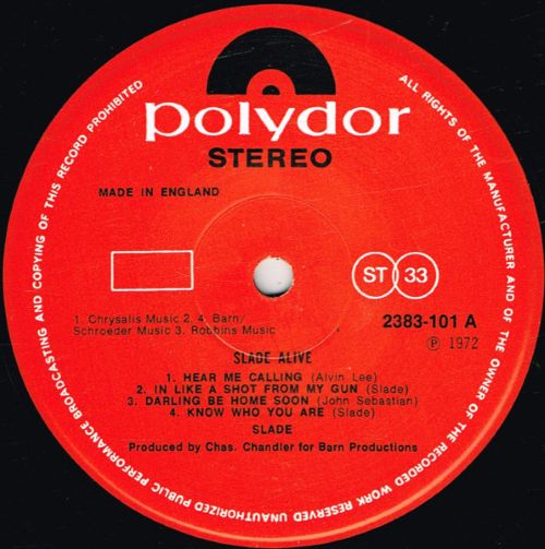 Slade – Slade Alive! (LP UK 1972) vg++/vg+ - Image 5
