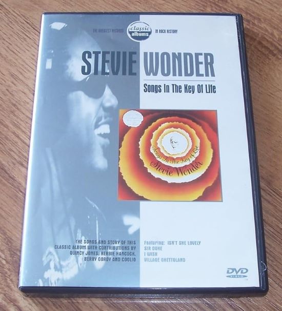 Stevie Wonder - Classic Albums: Songs in the Key of Life (DVD UK 1997) nm-/vg++