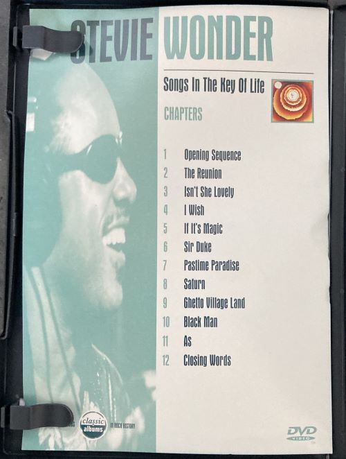 Stevie Wonder - Classic Albums: Songs in the Key of Life (DVD UK 1997) nm-/vg++ - Image 3