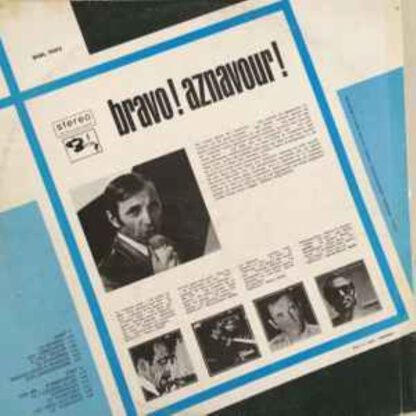 Charles Aznavour ‎– Bravo! Aznavour! (LP NL 1969) nm/vg++ - Image 2