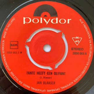 Jan Blaaser– Tante Heeft een Olifant (7"si NL 1970) nm/vg++