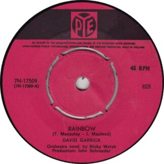 David Garrick – Rainbow (7"si NL 1968) nm