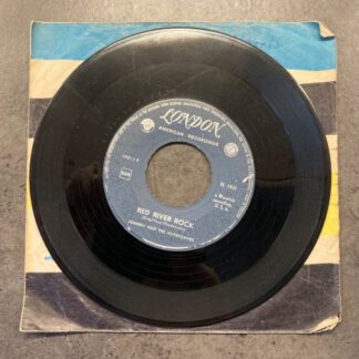 Johnny and The Hurricanes ‎– Red River Rock (7"si NL 1959) Very Rare! with Large Hole! vg+