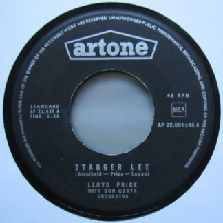 Lloyd Price - Stagger Lee / You Need Love (7"si NL 1959) vg+
