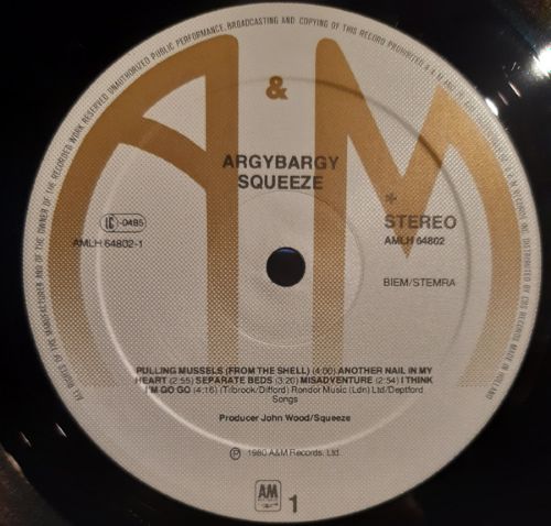 Squeeze – Argybargy (LP NL 1980) nm/vg++ - Image 4
