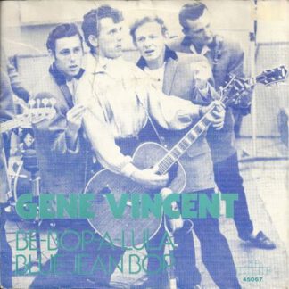 Gene Vincent ‎– Be-Bop-A-Lula / Blue Jean Bop (7"si NL 1984) Re-recordings! vg++/nm