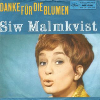 Siw Malmkvist ‎– Danke Für Die Blumen (7"si Germany 1961) nm/vg++