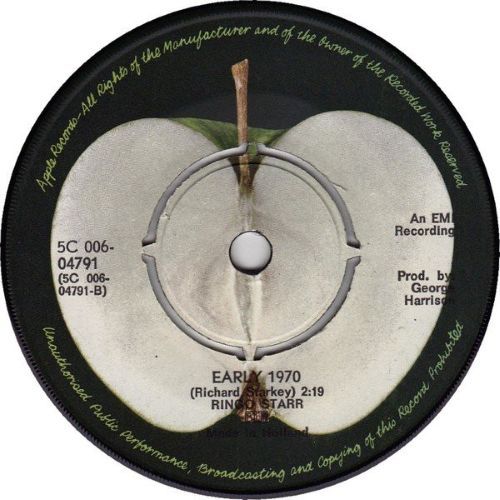 Ringo Starr - It Don't Come Easy (7"si NL 1971) vg++ - Image 2