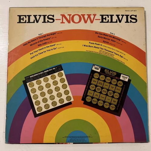 Elvis Presley – Elvis Now (LP Germany 1972) vg+/vg++ - Image 2
