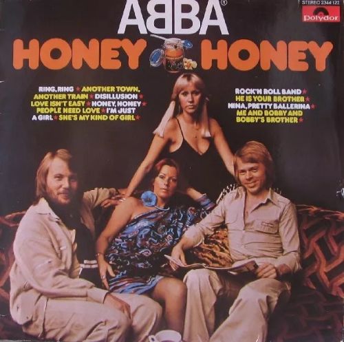 ABBA – Honey, Honey (LP NL 1974) Rare (Early) Compilation Album! m-/nm
