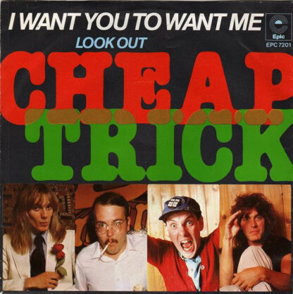 Cheap Trick ‎– I Want You To Want Me (7"si Germany 1979) vg++/vg+