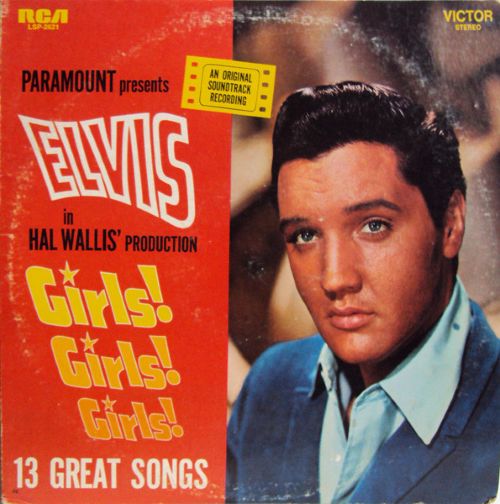 Elvis Presley – Girls! Girls! Girls! (LP US 1976, reissue of 1962 original) vg++/vg++