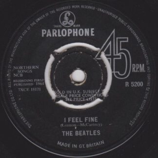 The Beatles ‎– I Feel Fine / She's a Woman (7"si UK 1964) Rare (Decca-)pressing! vg++/vg+