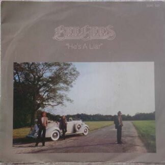 Bee Gees ‎– He's a Liar (7"si NL 1981) nm/vg++