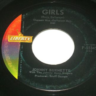 Johnny Burnette ‎– Girls (7"si US 1961) vg++
