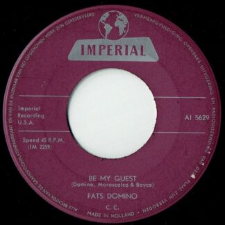Fats Domino ‎– Be My Guest (7"si NL 1959) vg++/vg++