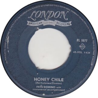 Fats Domino ‎– Honey Chile / Don't You Know (7"si NL 1956) vg+