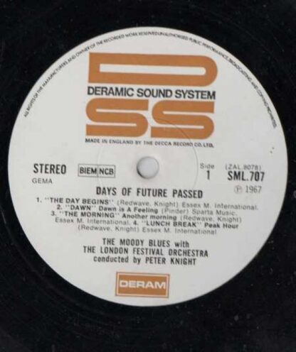The Moody Blues & The London Festival Orchestra ‎– Days Of Future Passed (LP UK 1967) vg++/vg+++ - Image 3