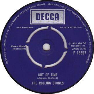 The Rolling Stones - Out Of Time (7"si UK 1975 - reissue of 1966 original) vg++/vg++