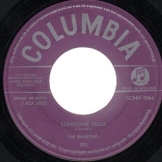 The Shadows ‎– Lonesome Fella / Bongo Blues (7"si NL 1962) vg