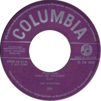 The Shadows - (Theme From) Man of Mystery / The Stranger (7"si NL 1960) vg