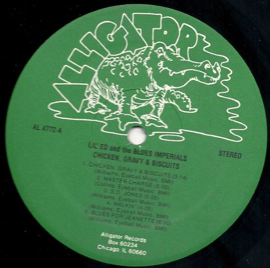 Lil' Ed And The Blues Imperials – Chicken, Gravy & Biscuits (LP UK 1989) nm/nm - Image 3