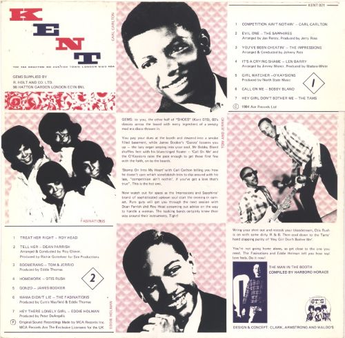 Various Artists – Gems (Jewels from the Soul Crown) LP UK 1984 nm/nm - Image 2