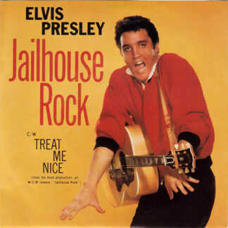 Elvis Presley ‎– Jailhouse Rock / Treat Me Nice (7"si NL 1994 reissue) nm/nm