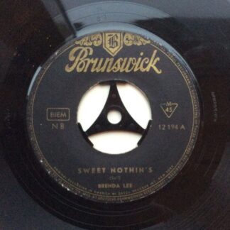 Brenda Lee ‎– Sweet Nothin's / Baby Face (7"si Germany 1959) vg