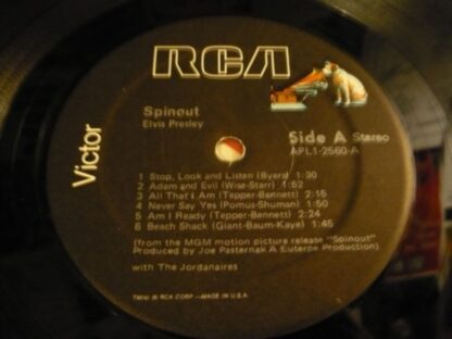 Elvis Presley ‎– Spinout (LP US 1977 - reissue) vg++/vg++ - Image 5