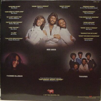 Various ‎Artists – Saturday Night Fever (2LP NL 1977) The Original Movie Sound Track! vg++/v+ - Image 2