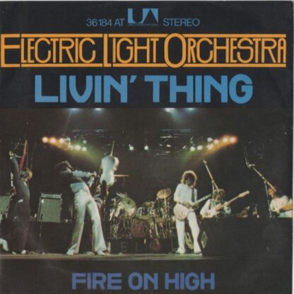 Electric Light Orchestra ‎– Livin' Thing (7"si Germany 1976) vg++/vg+
