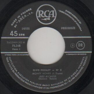 Elvis Presley ‎– Rock and Roll No 5 (7"EP France 1956) vg+