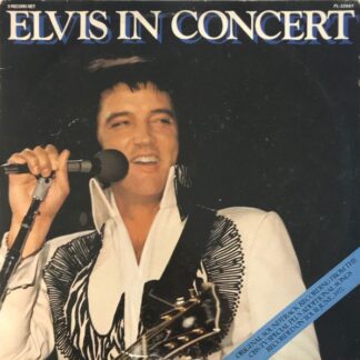 Elvis Presley ‎– Elvis in Concert (2LP NL 1977) nm-/vg++
