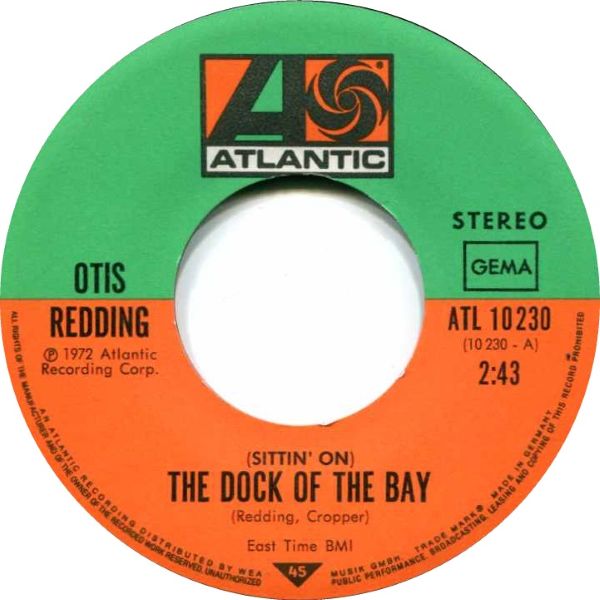 Otis Redding – (Sittin' On) The Dock of the Bay / Mr. Pitiful (7"si NL 1976 reissue) nm/vg+ - Image 3
