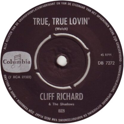 Cliff Richard ‎– Constantly (7"si NL 1964) vg++/vg+ - Image 2