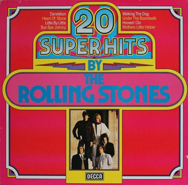 The Rolling Stones – 20 Super Hits (LP Germany 1978) nm/vg++